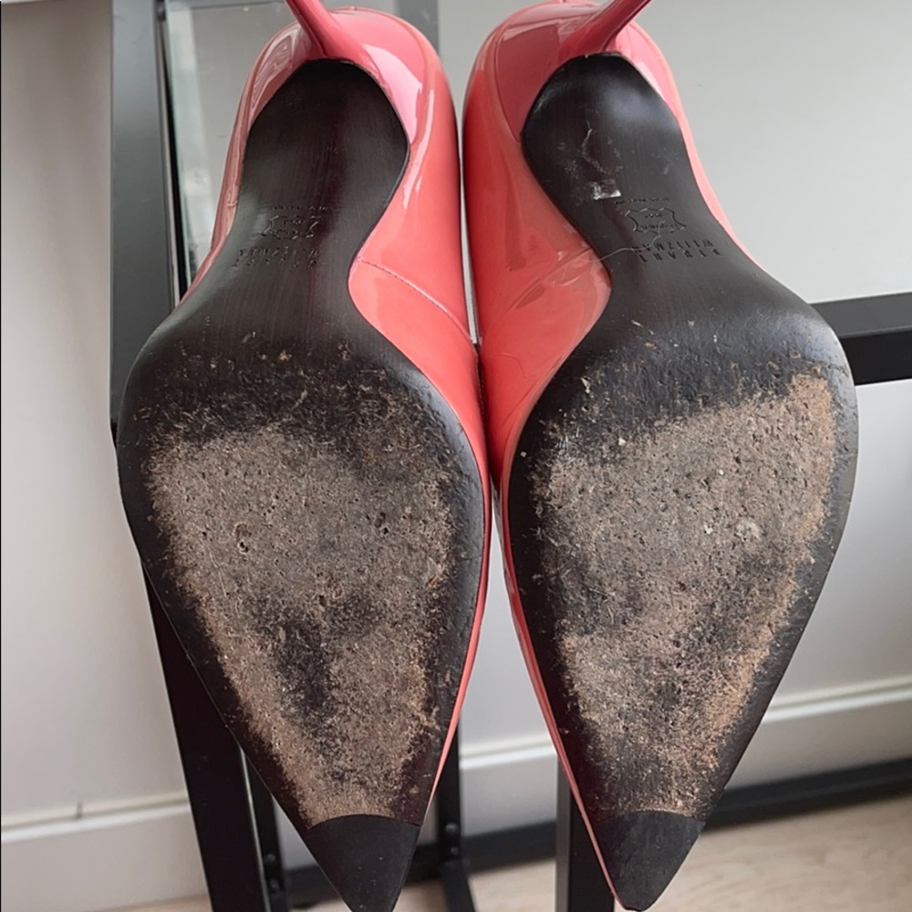Stuart Weitzman pumps 105 peach colour - Picture 5 of 5